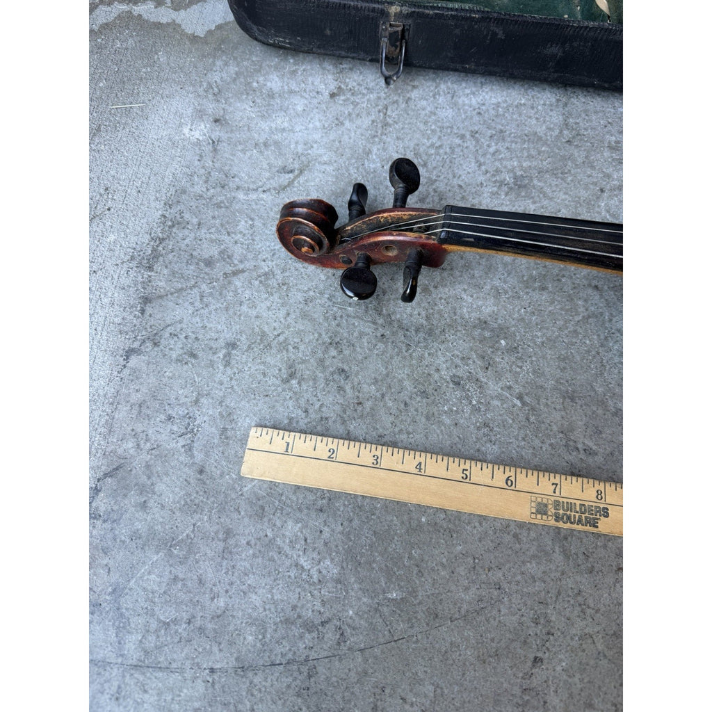 Vintage Stradavarius style 4/4 Violin w/Case ~~Missing String~~