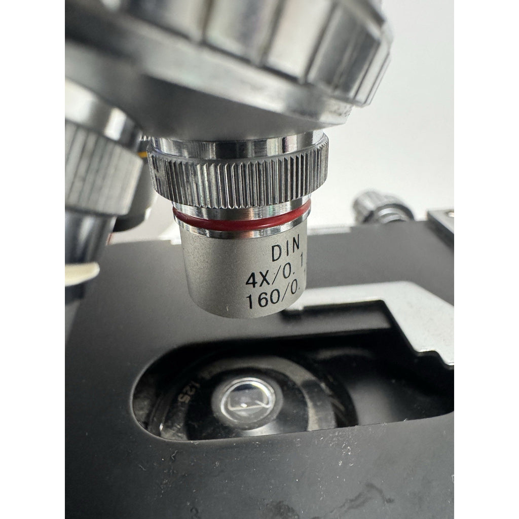 Gently Used Binocular Compound Microscope w/WF10X Eyepieces & Walter Lenses
