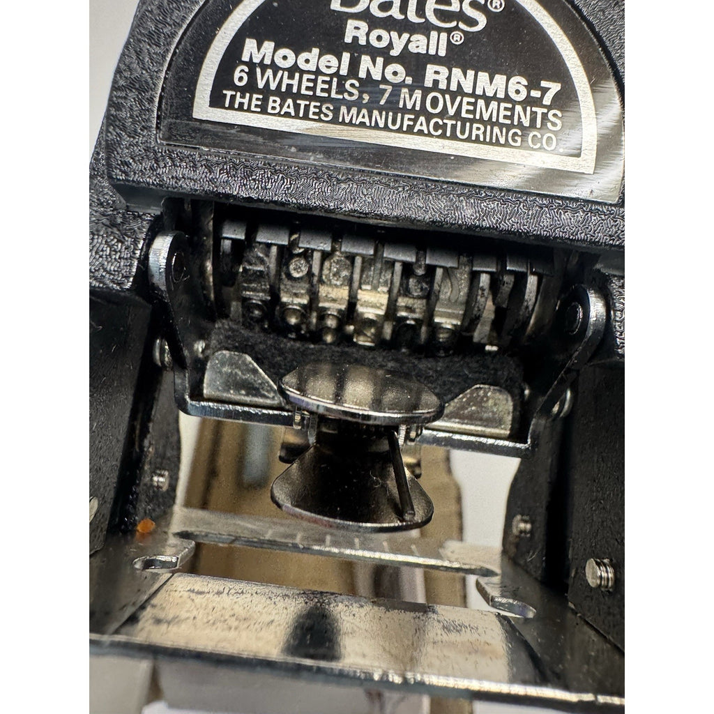 VINTAGE NOS Royall Economy Numbering Machine, Model RNM6-7
