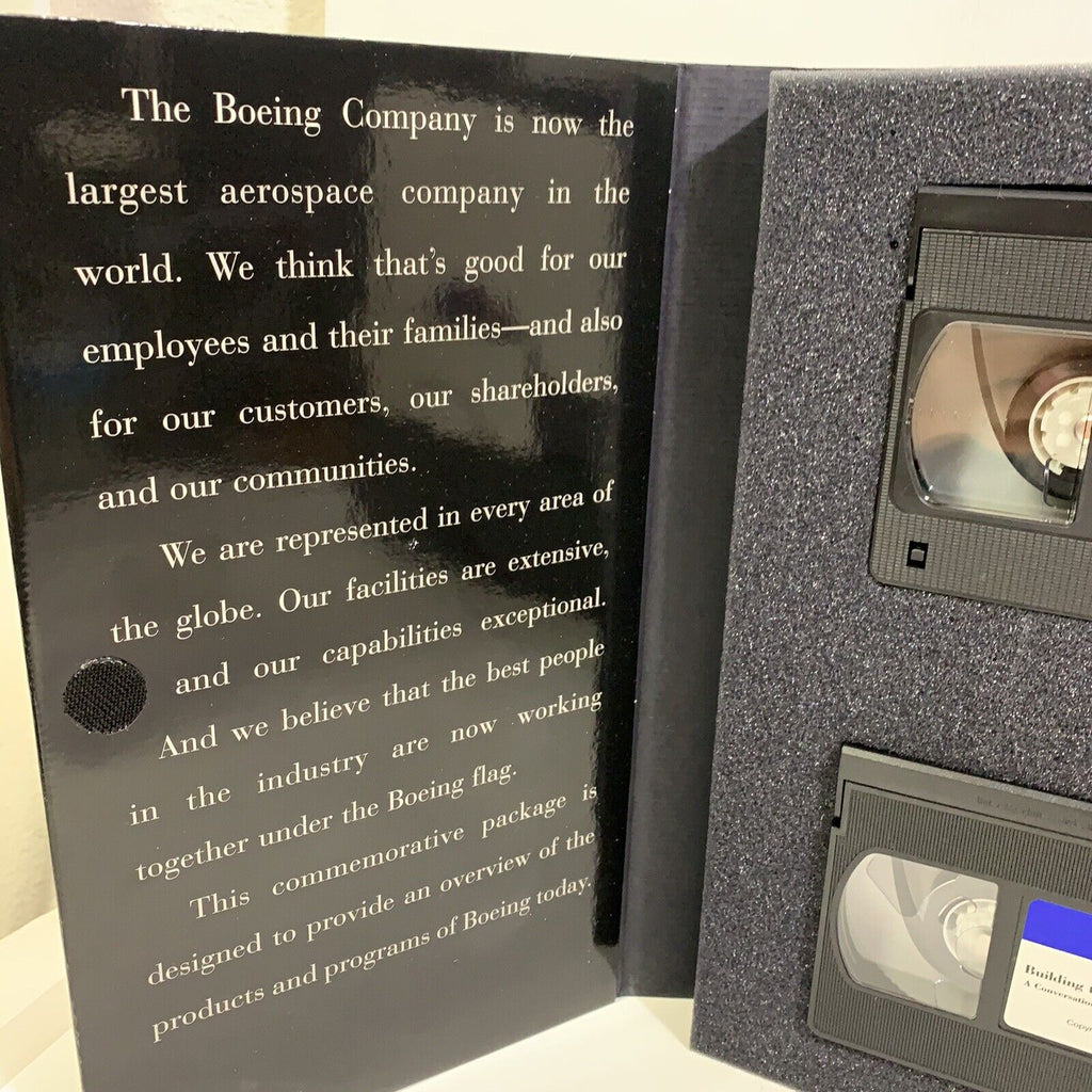VINTRAGE The Boeing Company Overview of the Company 2 VHS Tapes 1997