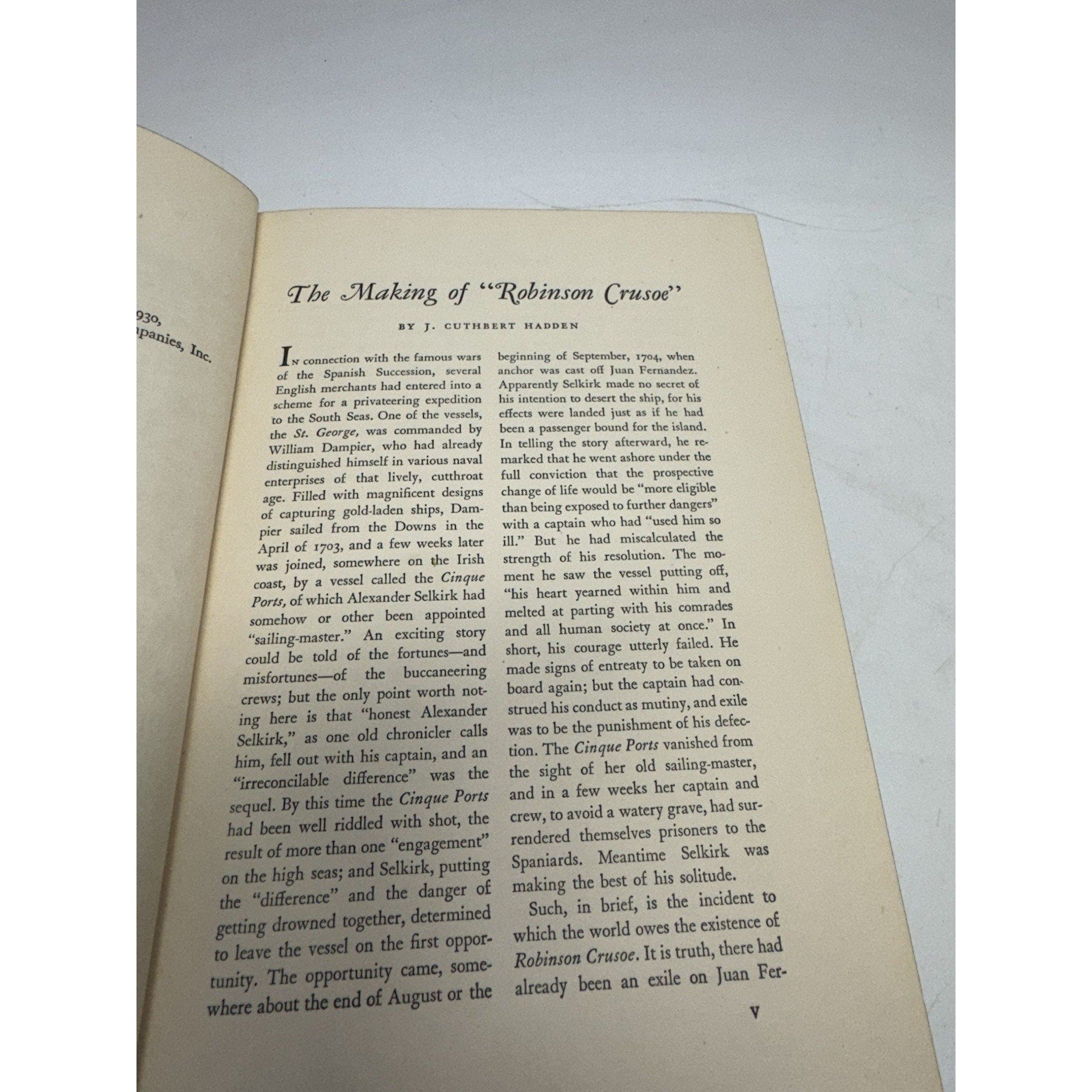Vintage 1930 Robinson Crusoe Special Edition By Daniel Defoe-Heritage Press