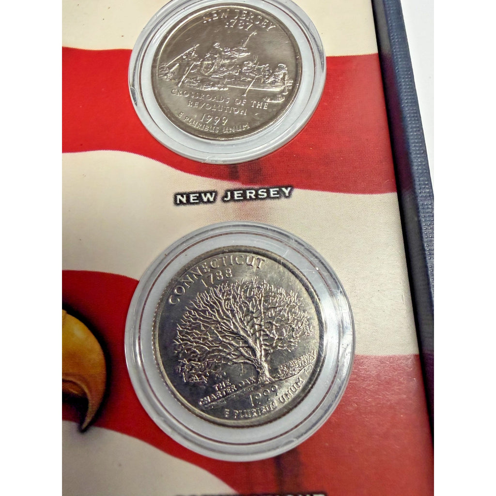 Vtg 1999 Mint State Quarter Collection 5-Coin Set World Reserve MonetaryExchange