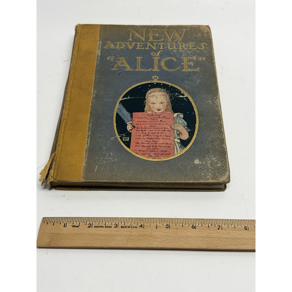 VINTAGE 1917 New Adventures of Alice, John Rae A continuation Of Wonderland