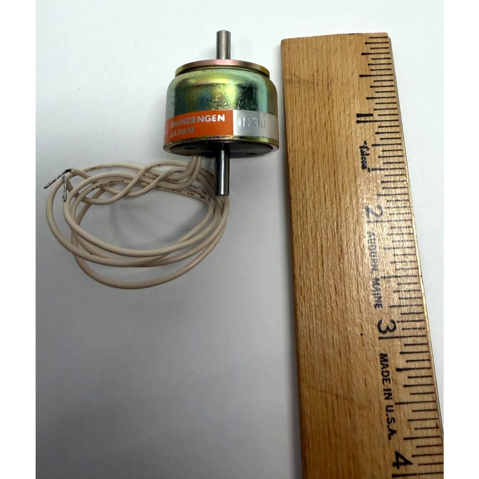Vtg Shindengen M304C-6V DC Rotary Solenoid Made in Japan 8429 Torque Actuator