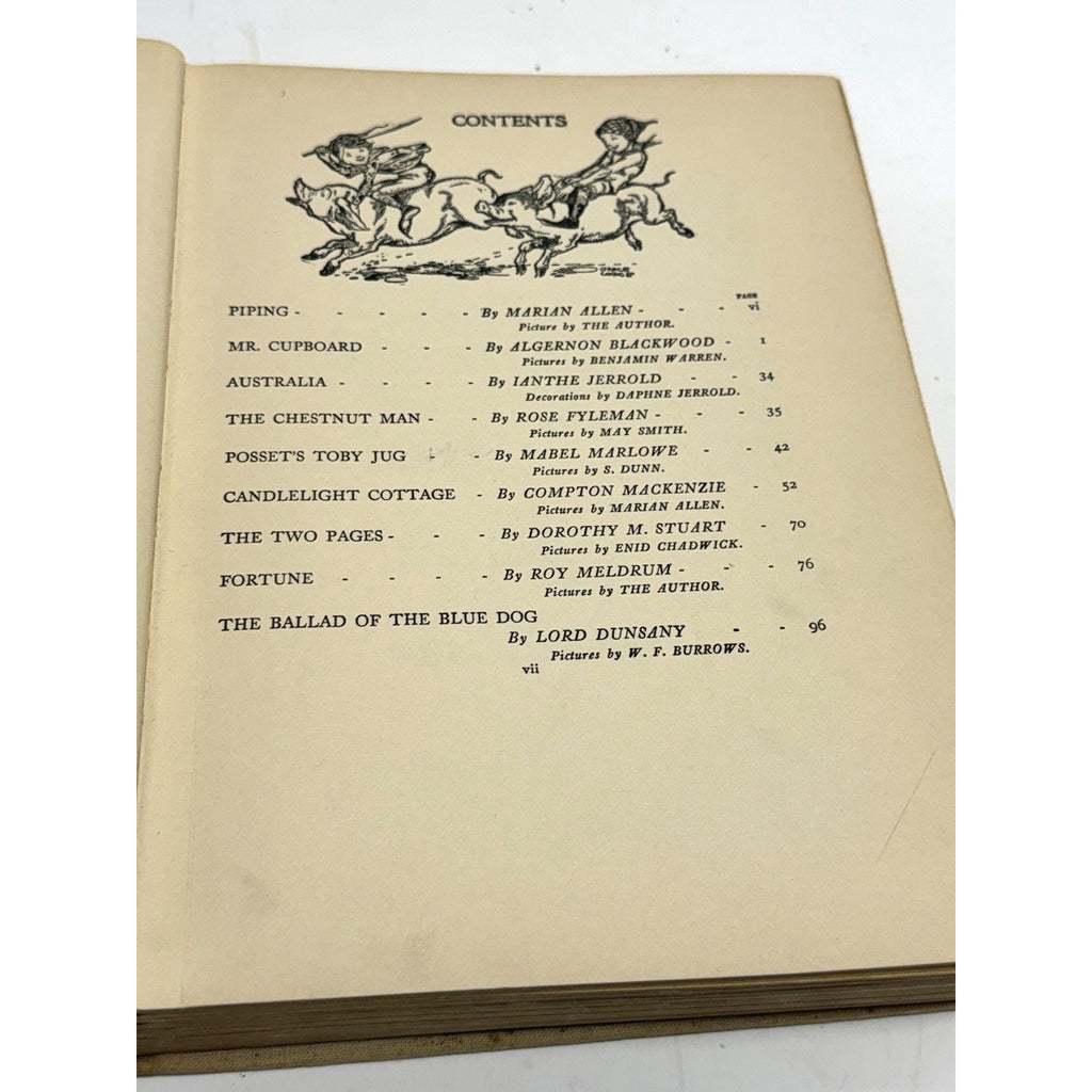 VINTAGE 1927 Number Five Joy Street Prose & Verse for Boys & Girls