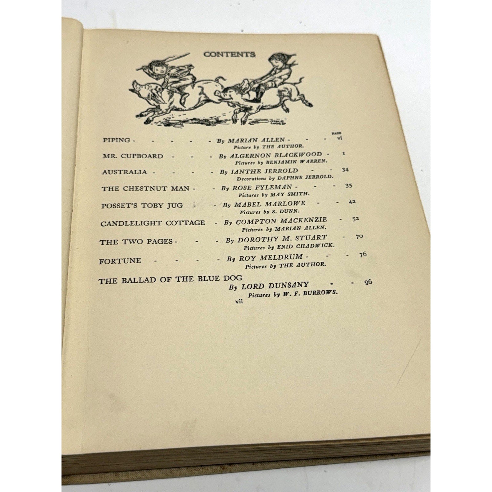 VINTAGE 1927 Number Five Joy Street Prose & Verse for Boys & Girls