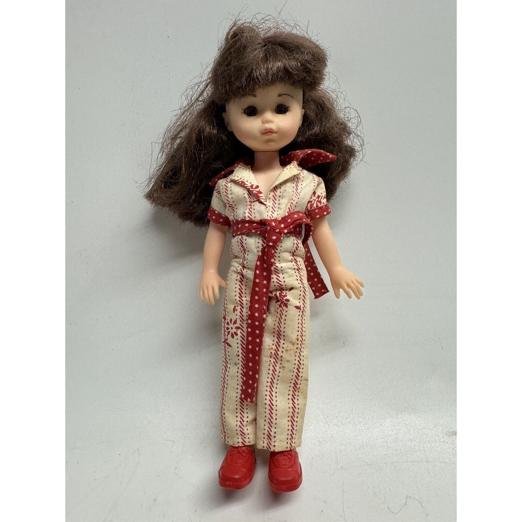 Vintage 1977 Vogue Ginny Collectible 8” Poseable Doll Moving Eyes