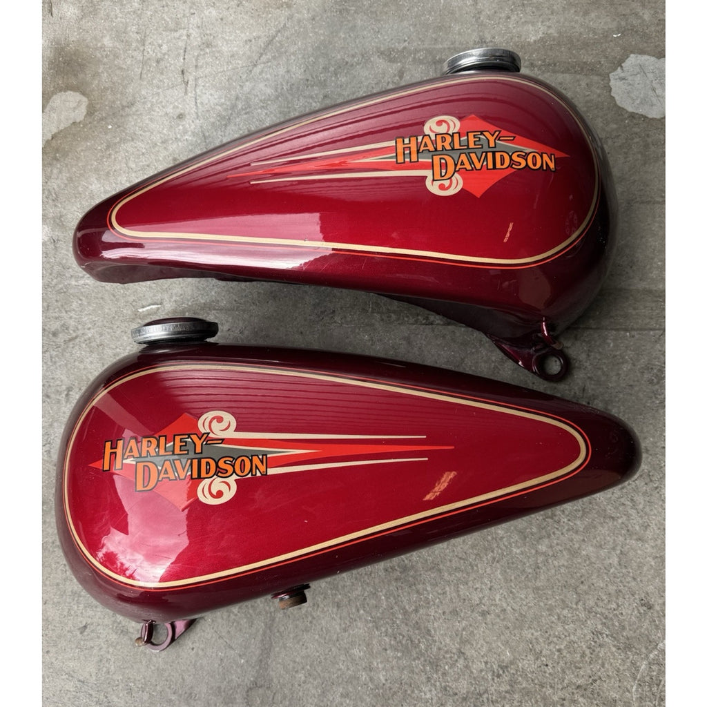 VINTAGE 1993 Harley Davidson Gas fuel tank Genuine FLSTC Evo Heritage Softail