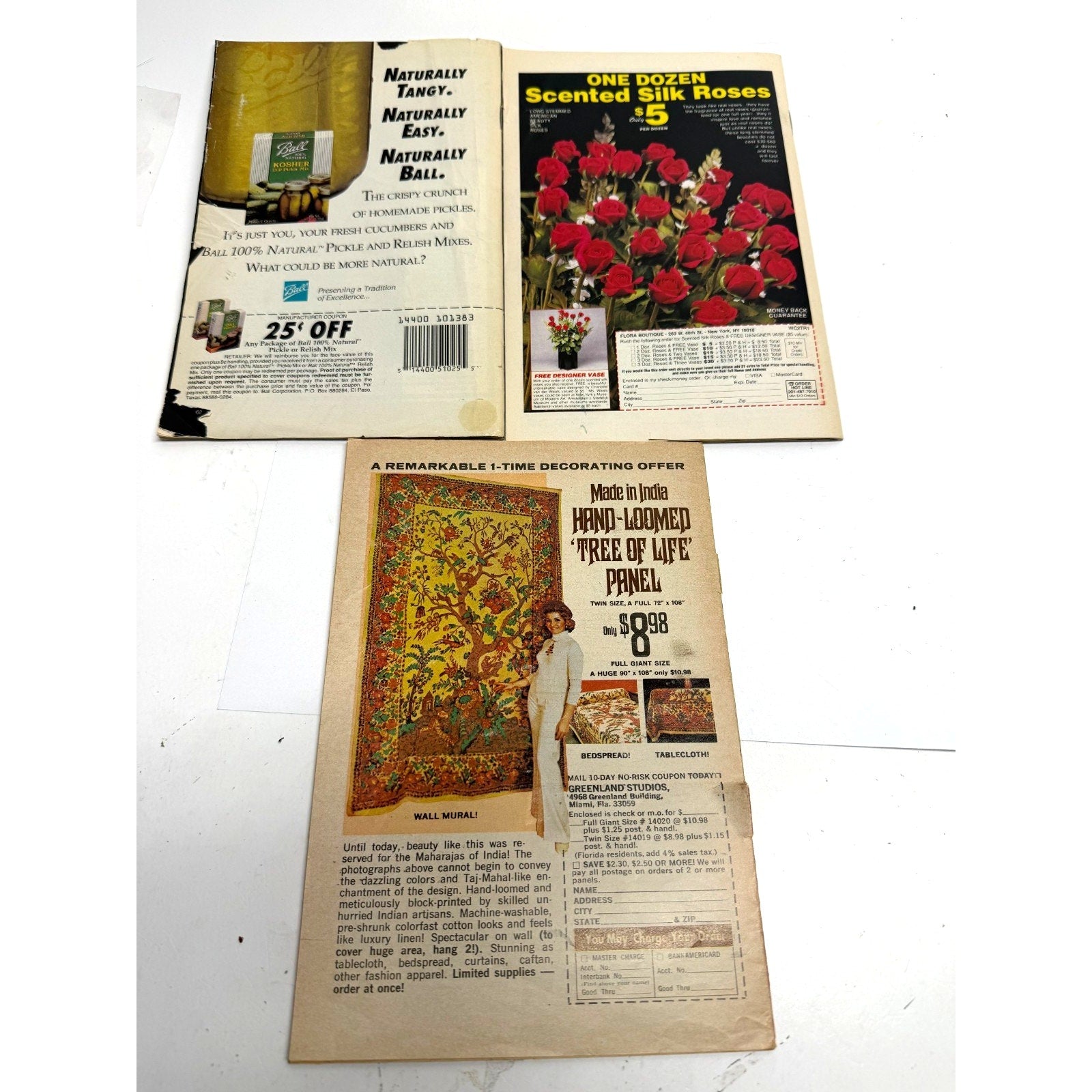 Vintage Lot of 3 Vintage The Workbasket Magazines 1974 & 1990