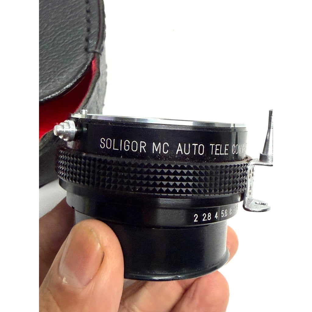 Vintage Soligor MC Auto Teleconverter 2x to fit Nikon Lens made in Japan