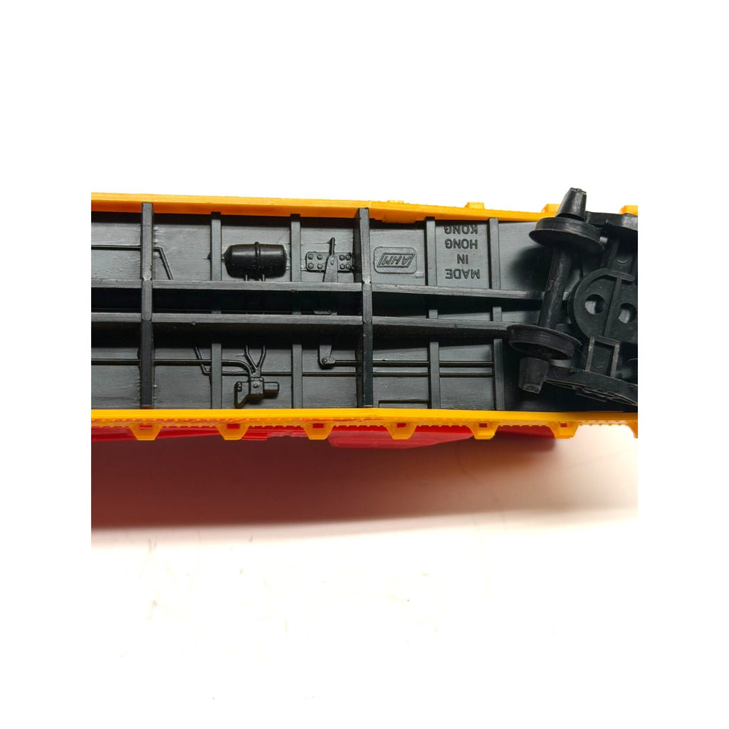 VINTAGE AHM HO FIREFOX FIRE FIGHTING 50' Plane Launcher Flat Car