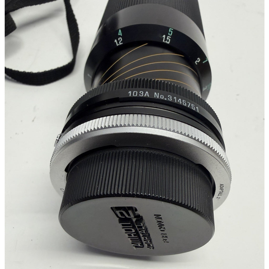 Vintage Tamron 80-210mm f/3.8-4 CF Tele-Macro Zoom Adaptall-2 Lens Model 103A