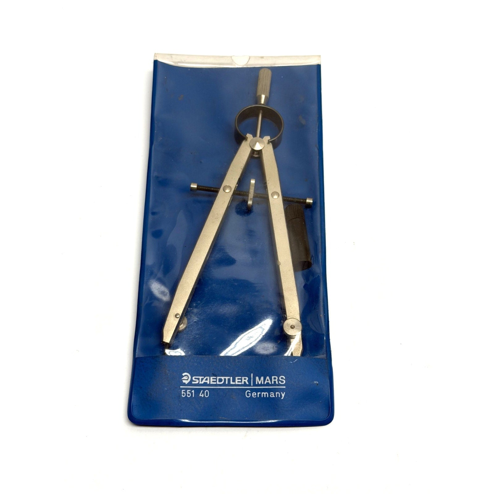 Vintage Staedtler Mars Masterbow Comfort Compass 551 40 WP Germany