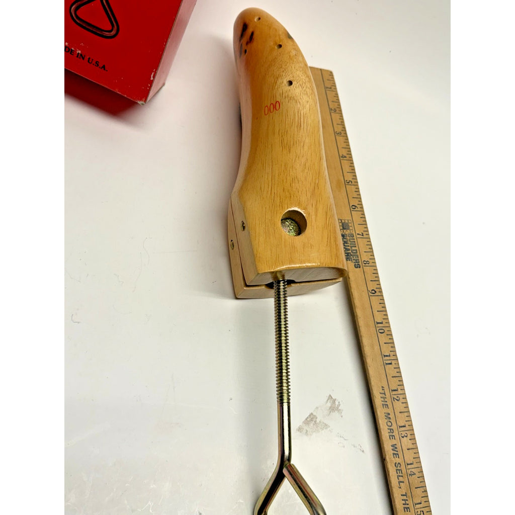 Vintage NOS STAR Professional Adjustable Wooden Shoe Stretcher