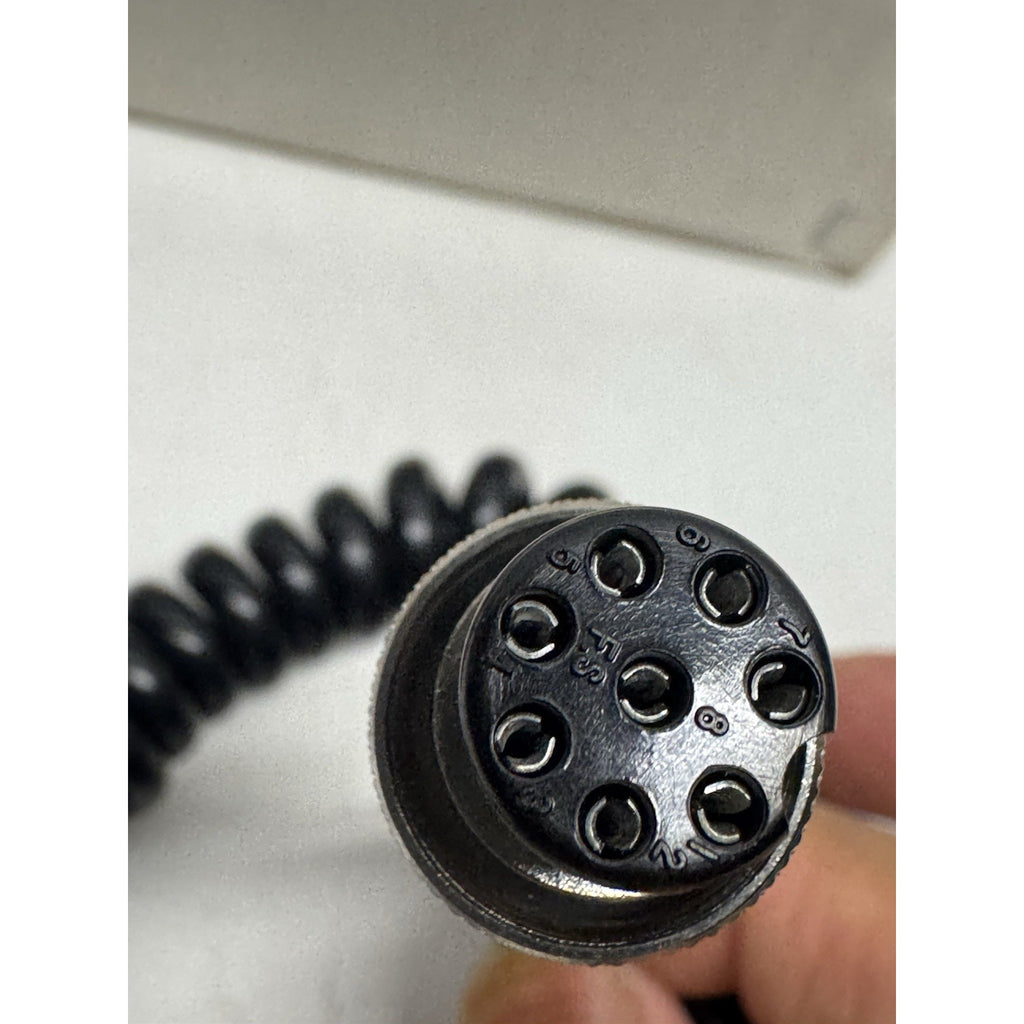 VINTAGE NOS ICOM IC-HM7 Hand Microphone Black Amateur Radio Made in Japan