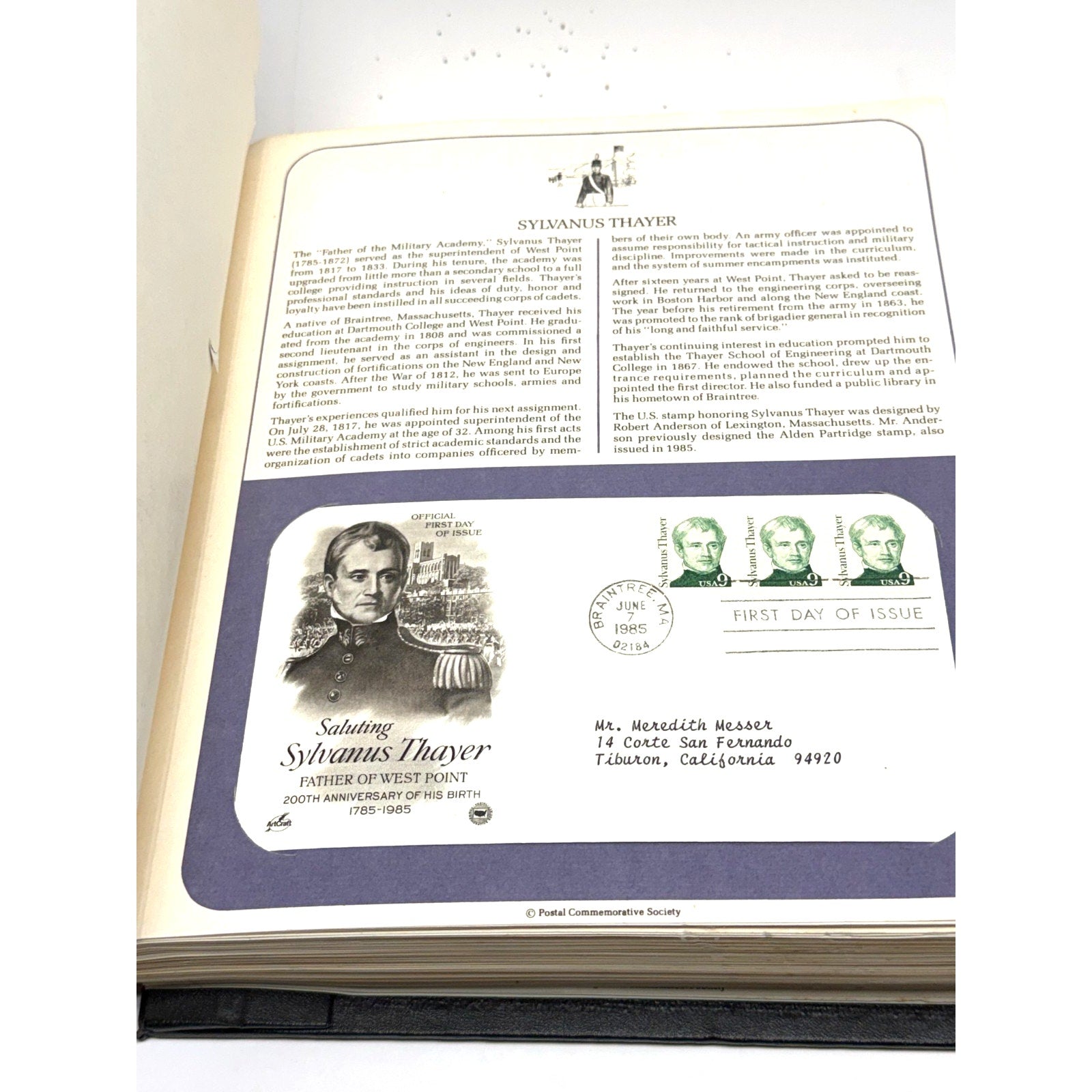 Vintage Postal Commemorative Society First Day Covers FDC