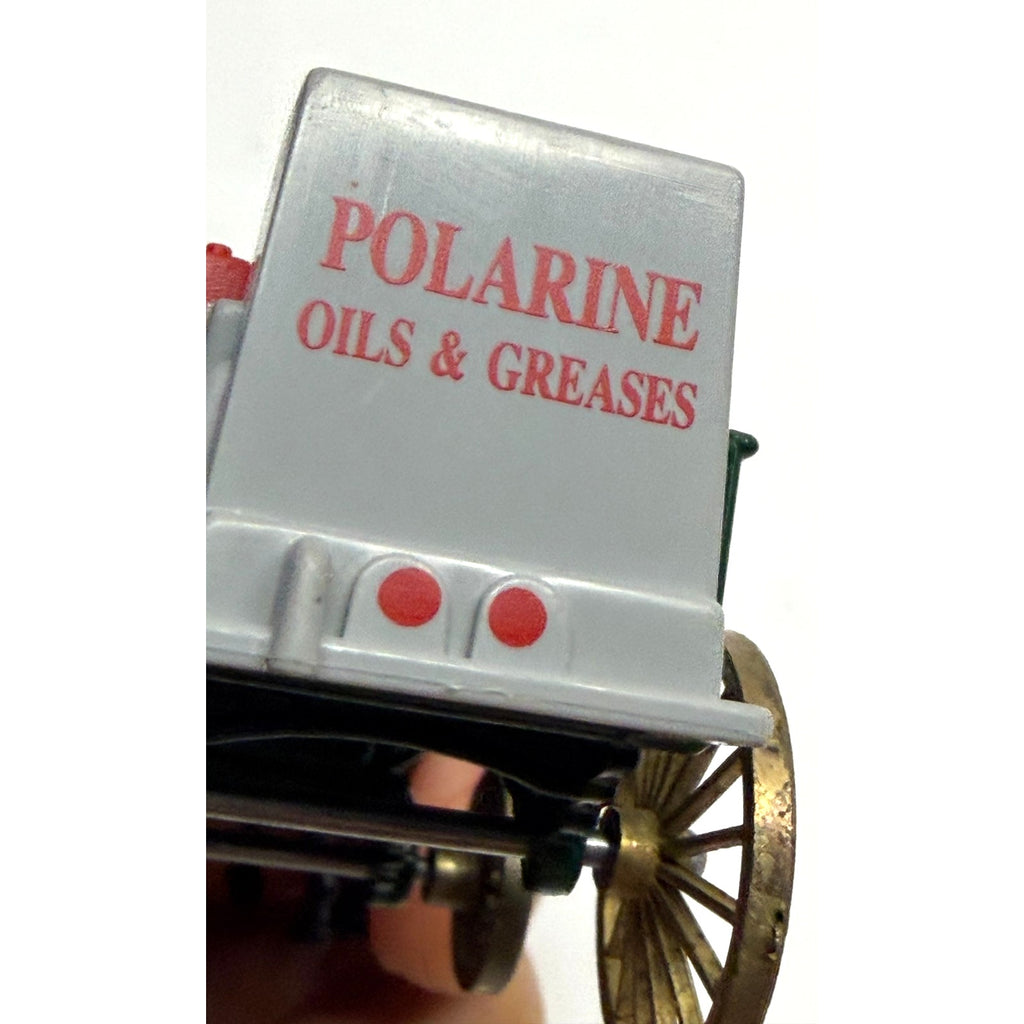 Vintage Lledo Chevron Standard Oil Polarine 2 Horse Drawn Delivery Tank Wagon