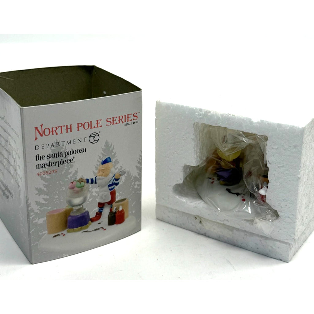 Vintage Dept 56 Santa Palooza Masterpiece North Pole Series 4025293 - Sealed