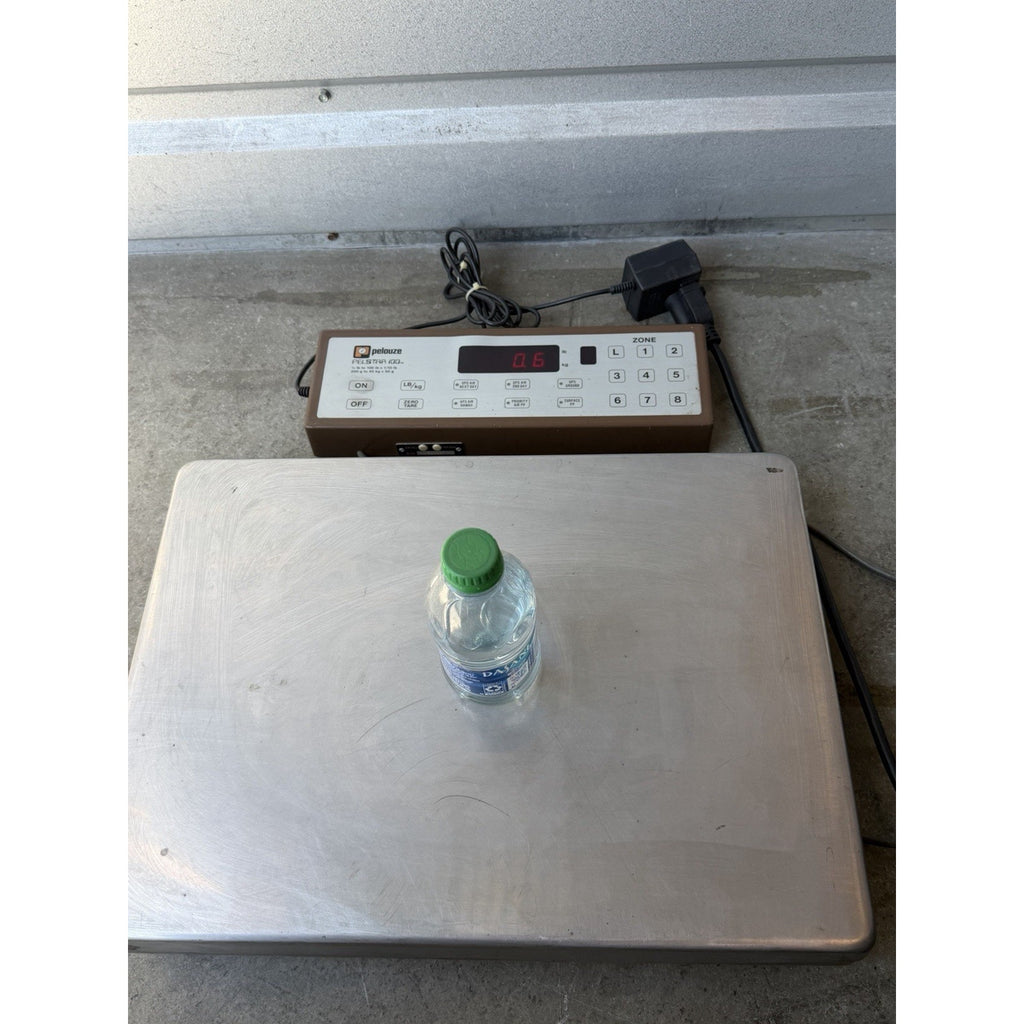 VINTAGE Pelouze PS100P Restaurant Equipment Digital Scale 100 lbs. 45 kg WORKS!