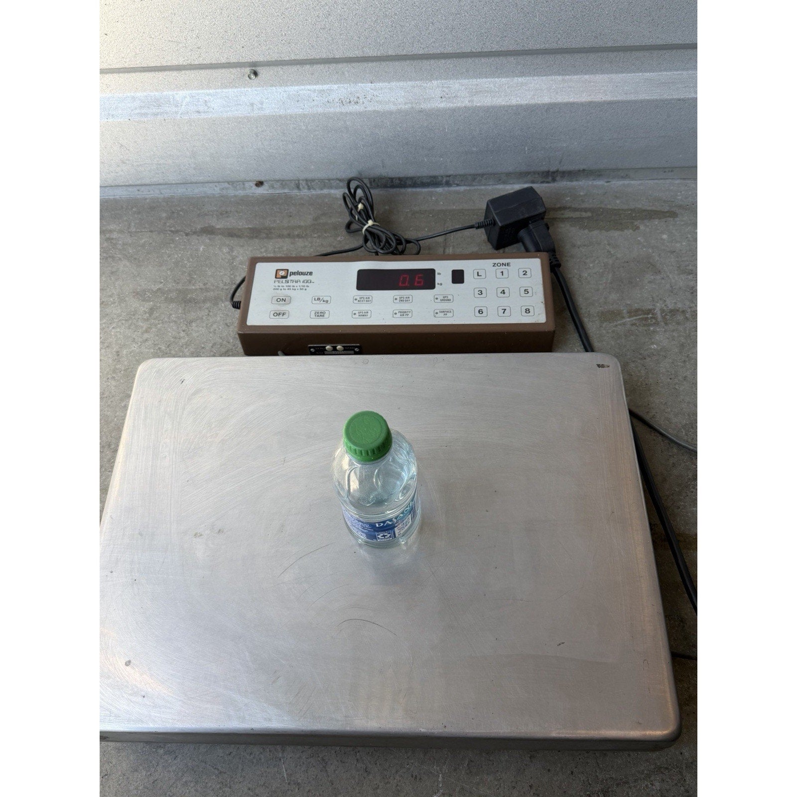 VINTAGE Pelouze PS100P Restaurant Equipment Digital Scale 100 lbs. 45 kg WORKS!