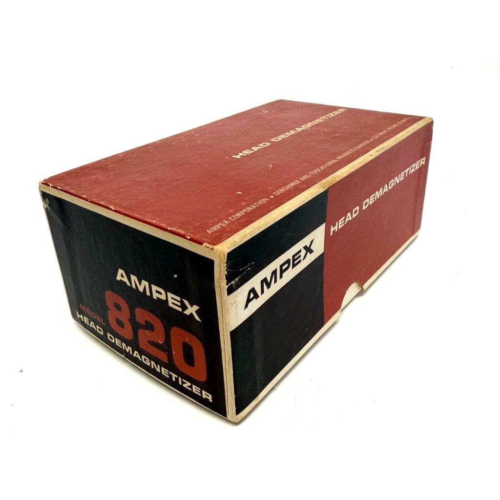 Vintage Ampex Model 820 Head Demagnetizer New w/ Original Box