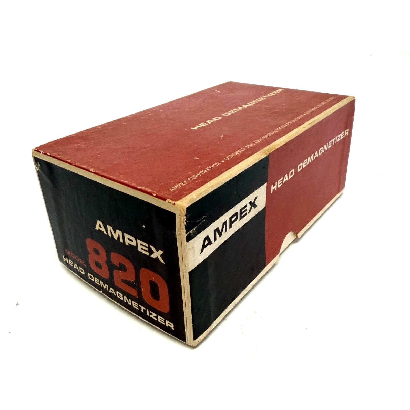 Vintage Ampex Model 820 Head Demagnetizer New w/ Original Box
