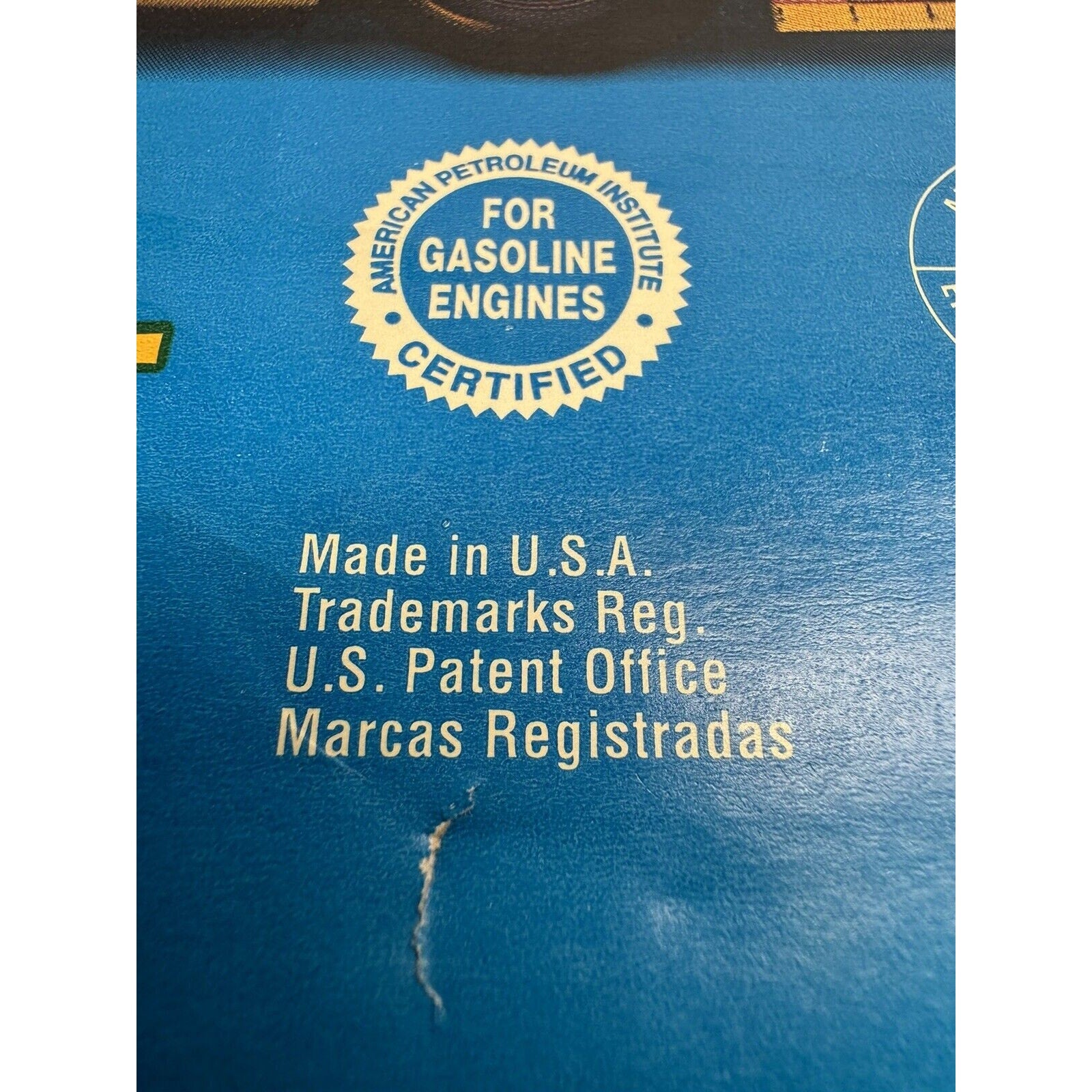VINTAGE FACTORY SEALED BOX 12 Chevron Havoline SAE 10W-40 Motor Oil, 1 Quart USA
