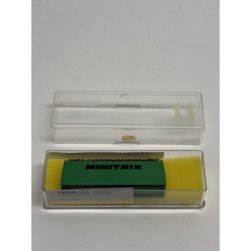 VINTAGE NOS Minitrix 66623 - N-Lokrad-Reinigungsbürste - Spur N Made in Germany
