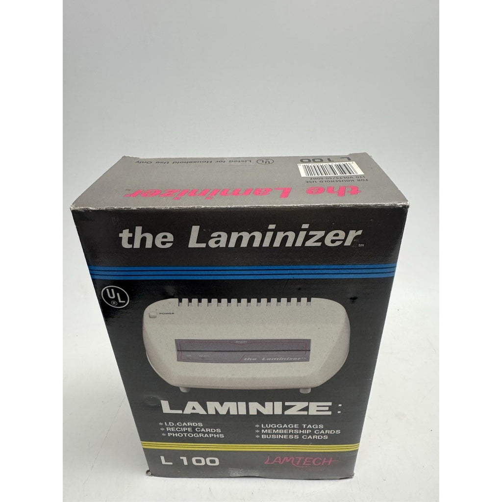 VINTAGE NOS The Laminizer L-100 Laminator By Lamtech Model RPA-100