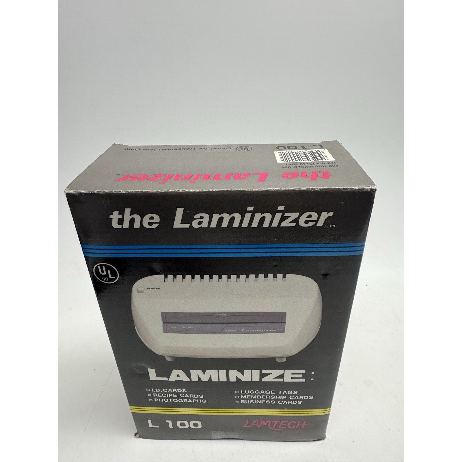 VINTAGE NOS The Laminizer L-100 Laminator By Lamtech Model RPA-100