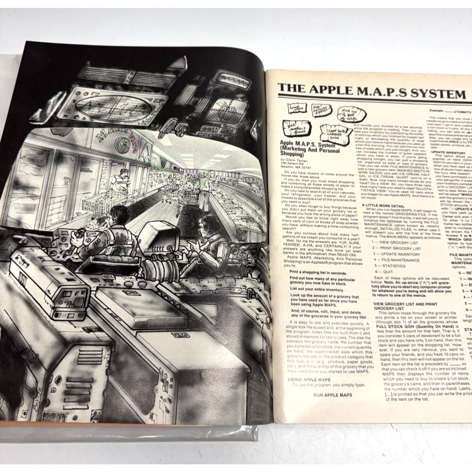 VINTAGE NIBBLE Apple M.A.P.S. System Vol. 02/ No. 06