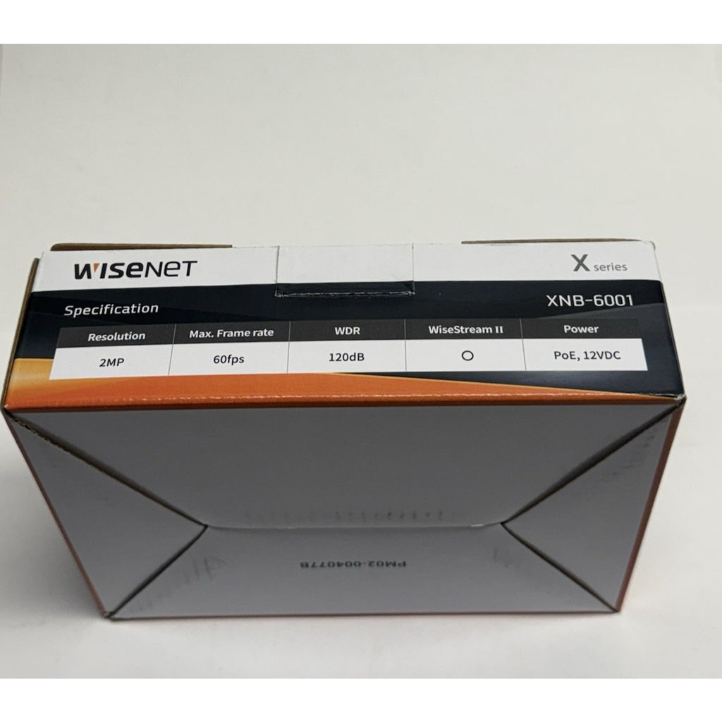SEALED NEW HANWHA WISENET X SERIES XNB-6001 XNB-H6240A NETWORK CAMERA
