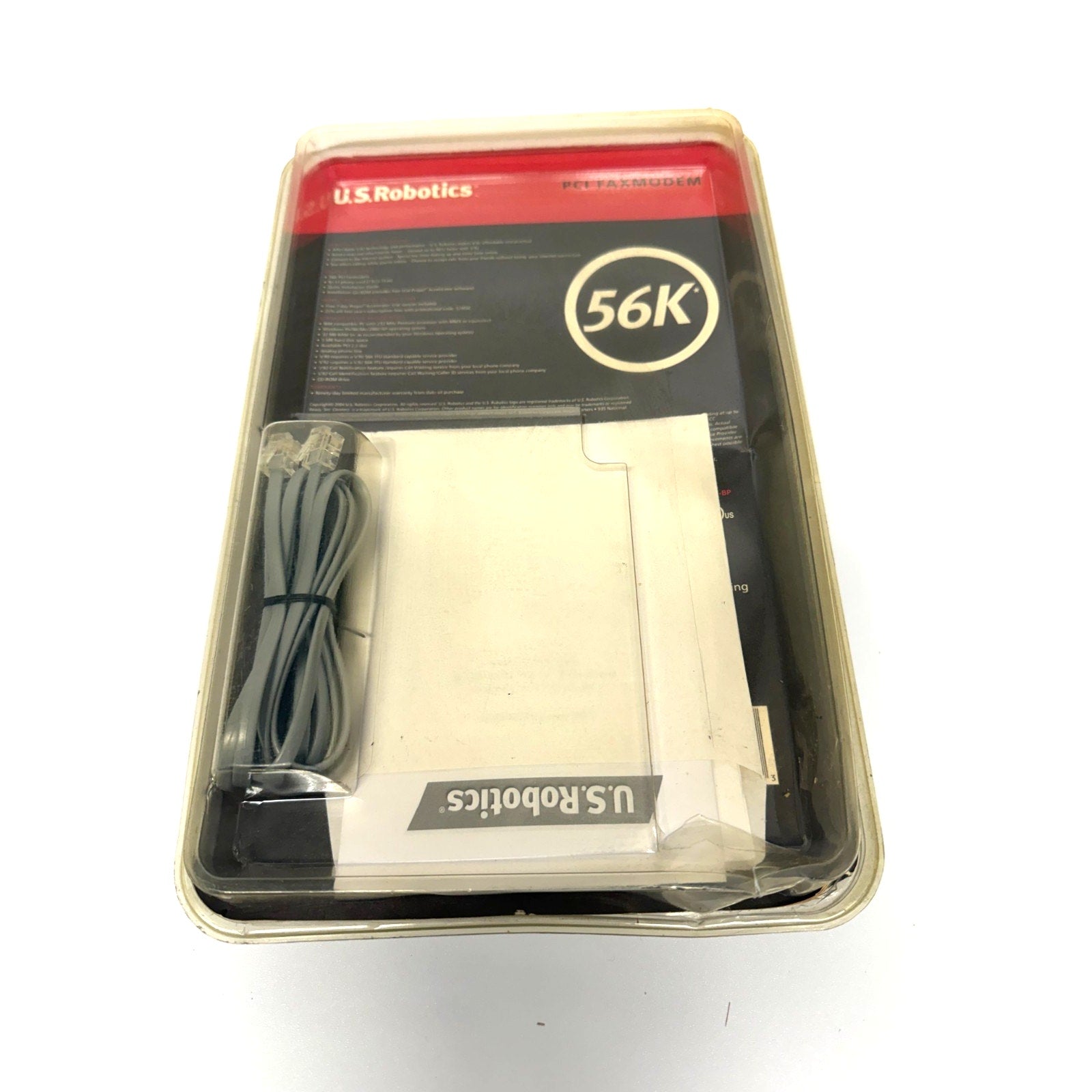 Vintage U.S. Robotics 56K PCI Faxmodem V.92 Internal Dial Up Modem NEW SealedNOS