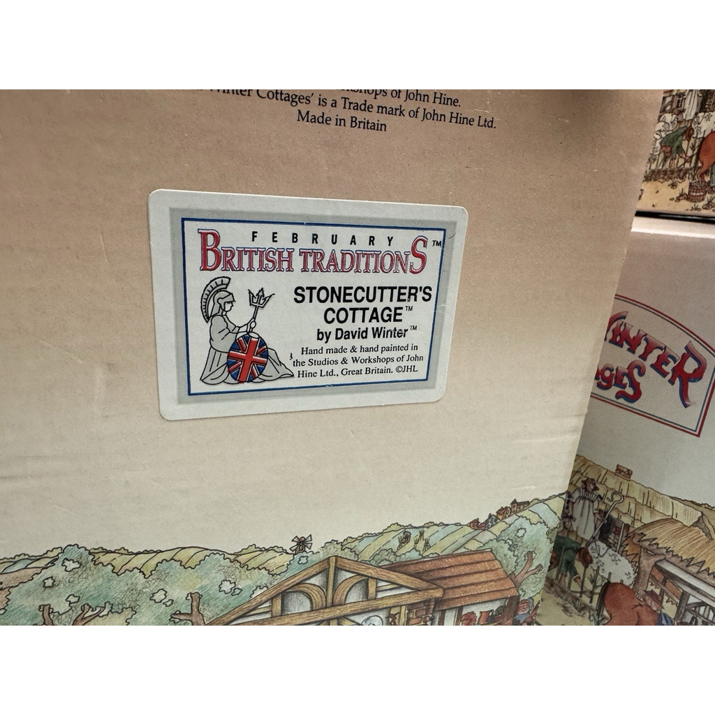 LOT OF (6) DAVID WINTER COTTAGES -STONECUTTER'S COTTAGE, BOAT HOUSE, STAFFORDSHI