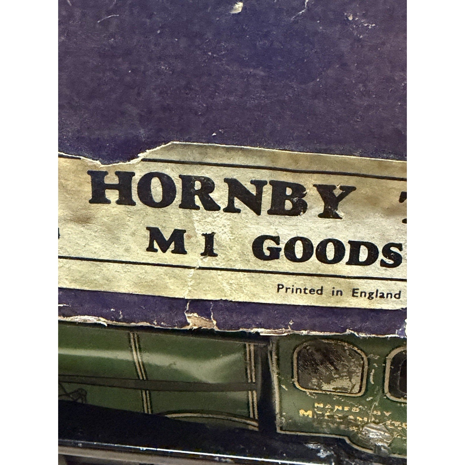 VINTAGE 1950 RARE HORNBY TRAIN M1 GOODS SET MECCANO LIMITED MADE IN ENGLAND