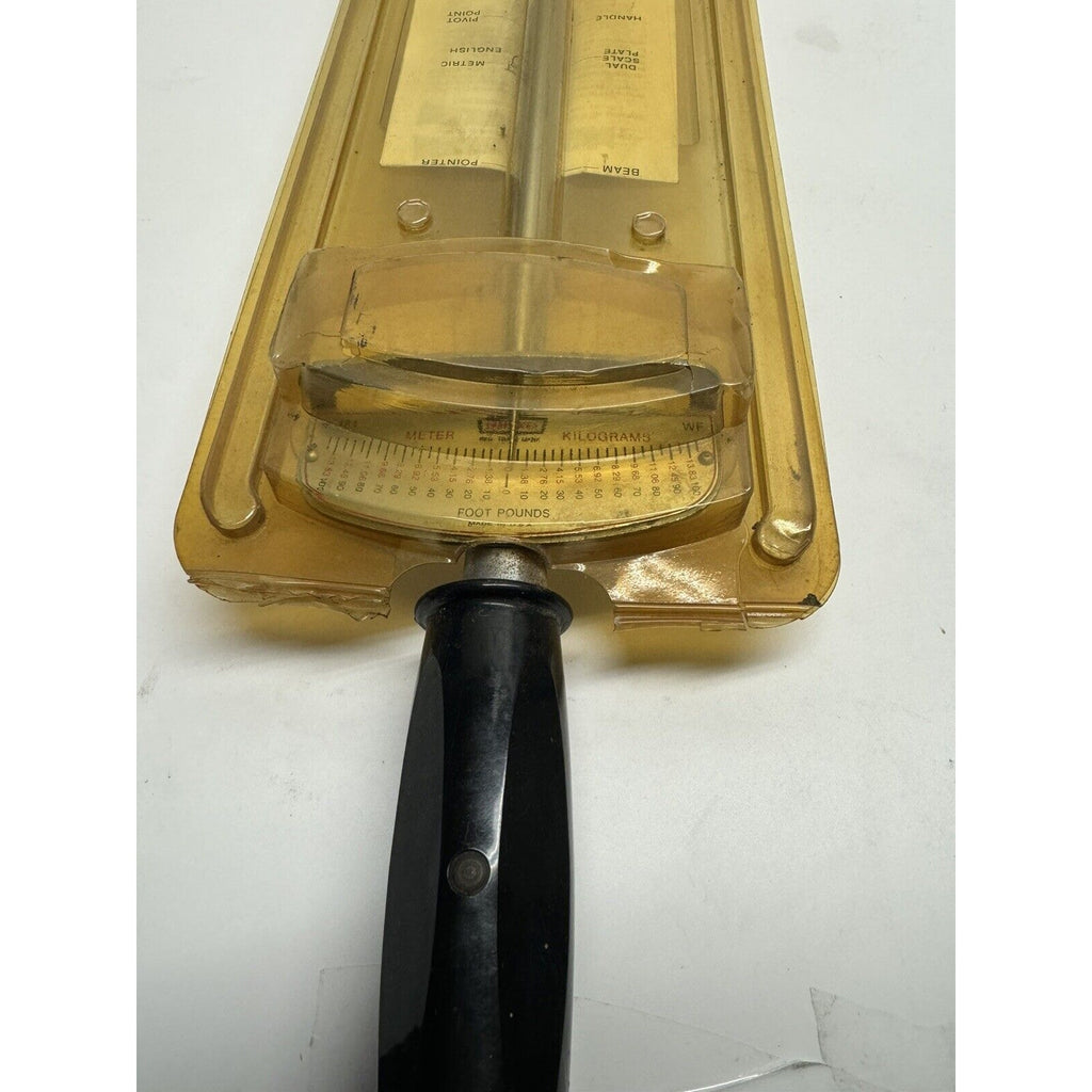 Vintage FACTORY SEALED Craftsman Torque Wrench 9-44481 1/2 Drive Box 3/8 Adapt.