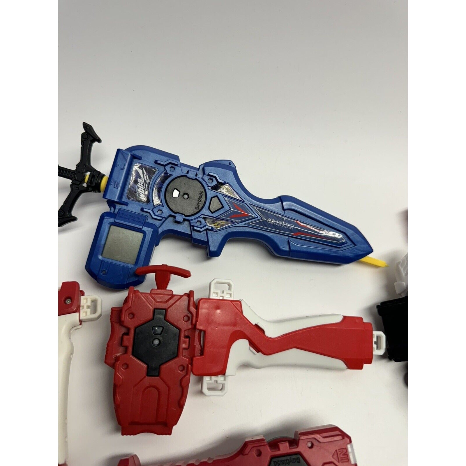 Vintage Lot Beyblade Mix Launchers All Working Condition