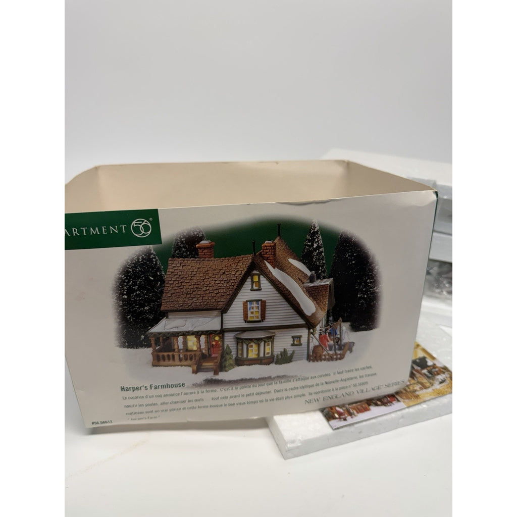 VINTAGE SEALED NEW Dept 56 Hale & Hardy House New England Village Series 56610