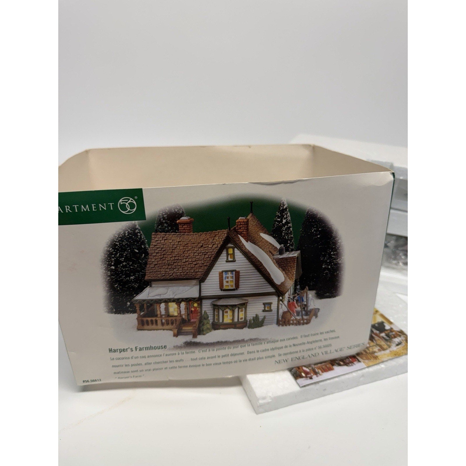 VINTAGE SEALED NEW Dept 56 Hale & Hardy House New England Village Series 56610