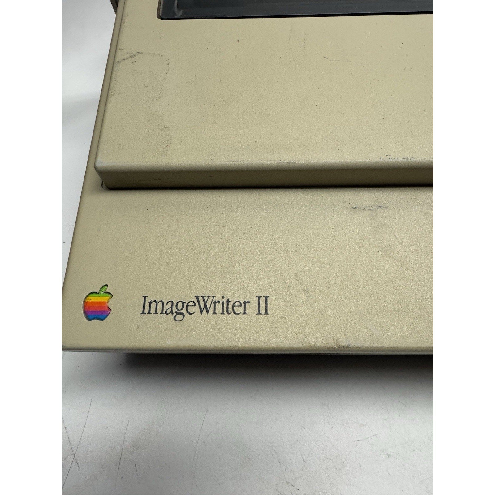 Vintage Apple Imagewriter II Printer G0010 Power On "Print Paper not Installed"