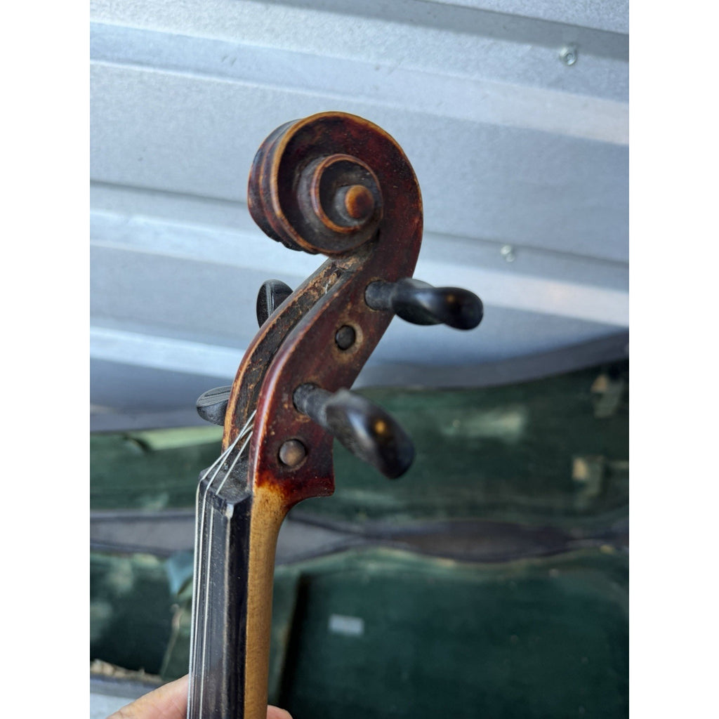 Vintage Stradavarius style 4/4 Violin w/Case ~~Missing String~~