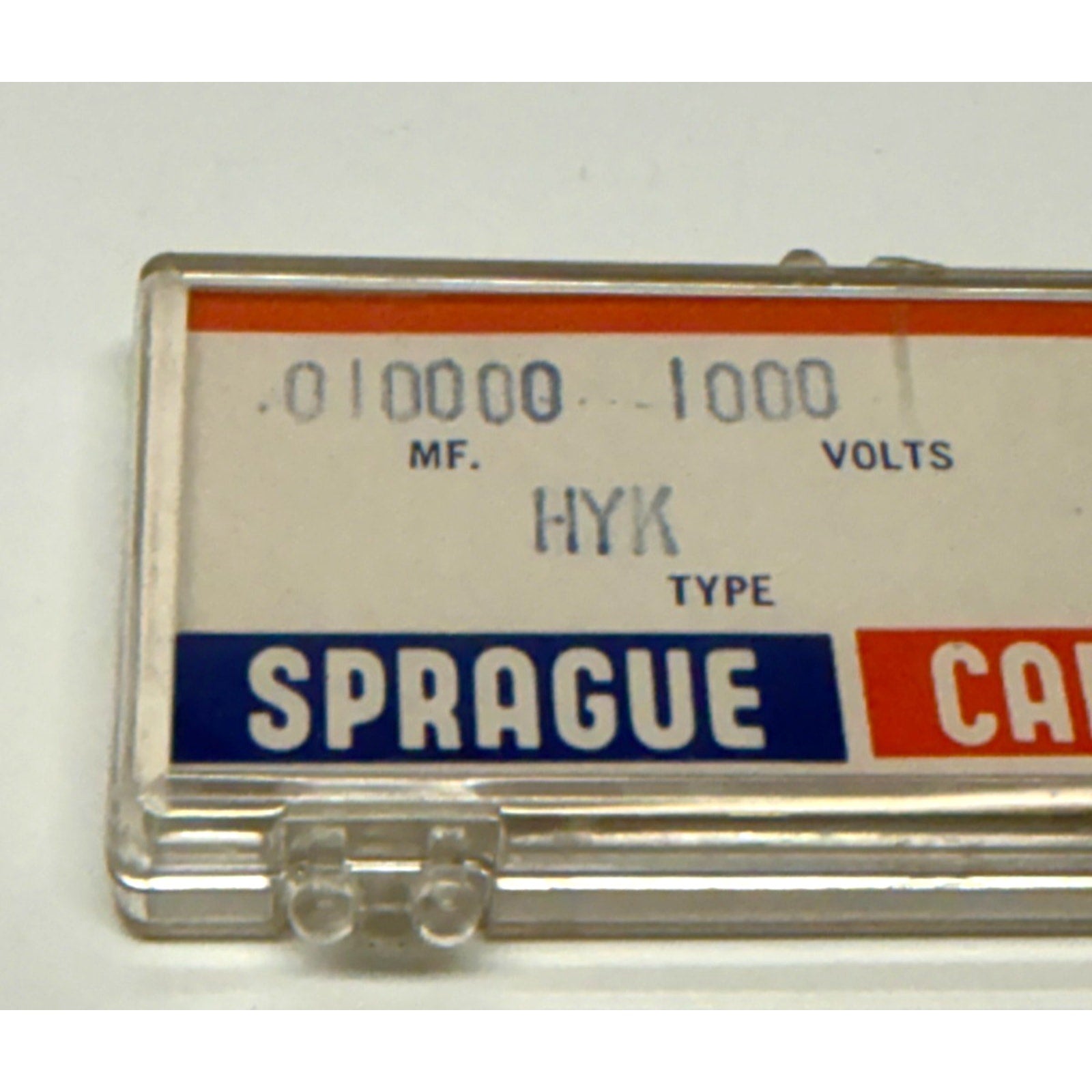 Vintage NEW NOS Sprague Ceramic Disc Capacitors 0.01uF 1000V 5HK-S10