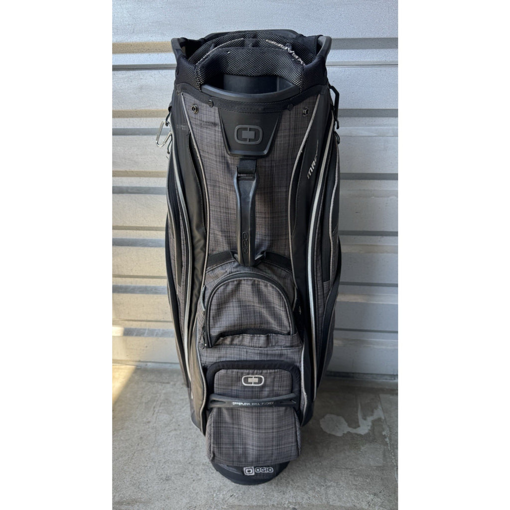Ogio Machu Golf Cart Bag TORQ Strap Cart Strap Channel 16-Way w/Rain Cover