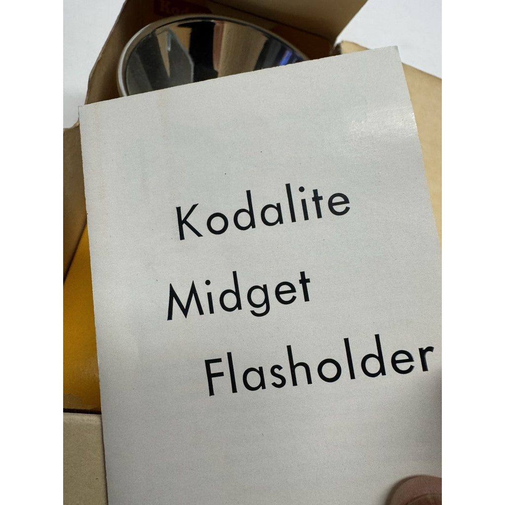 Vintage NOS Kodalite Midget Flasholder w/ Lumaclad Reflector #740
