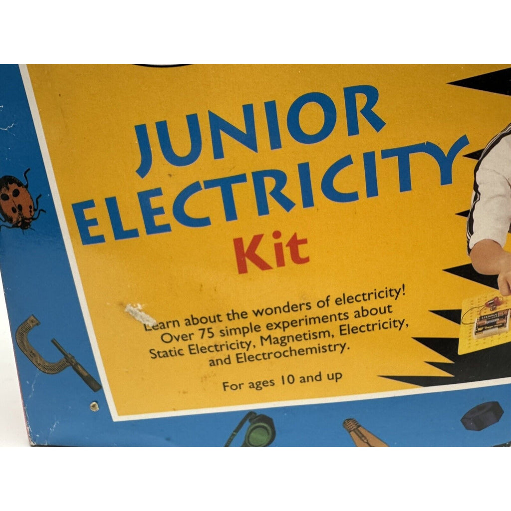 Vintage SEALED NEW Kid's Tek Junior Scientist Electricity Lab Kit. Item No. 211