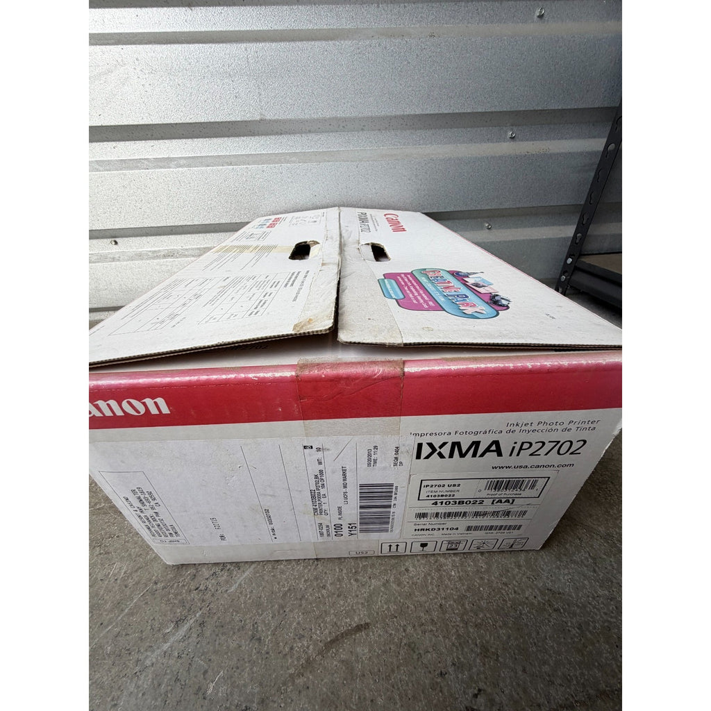 VINTAGE SEALED PACKAGE Canon Pixma iP2702 Inkjet Photo Printer