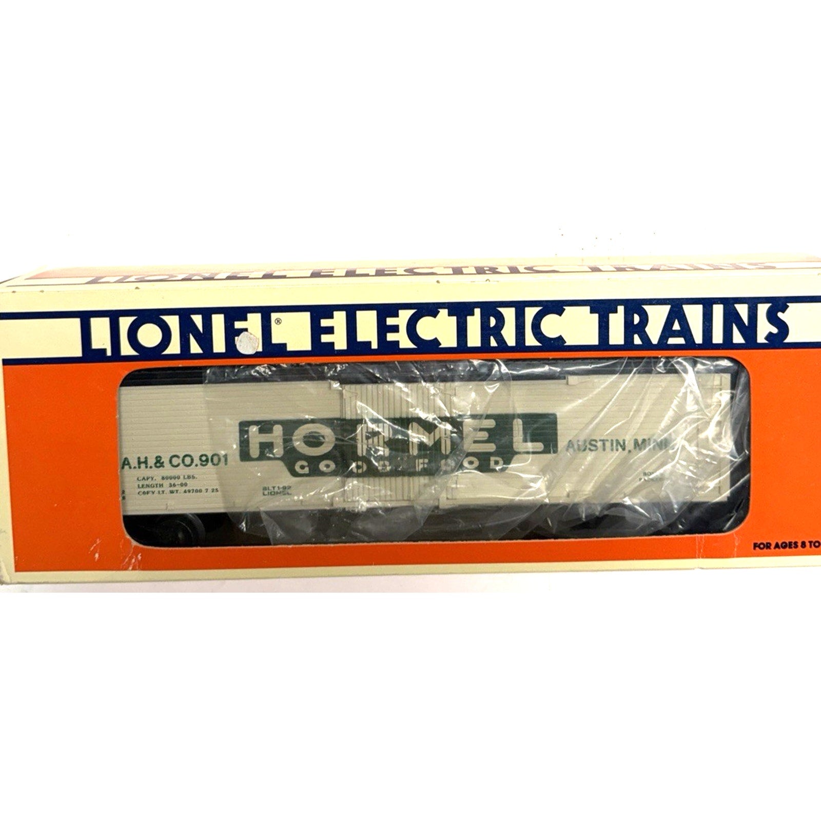 Vintage NOS Lionel 6-19532 Hormel Billboard Reefer - CAM245