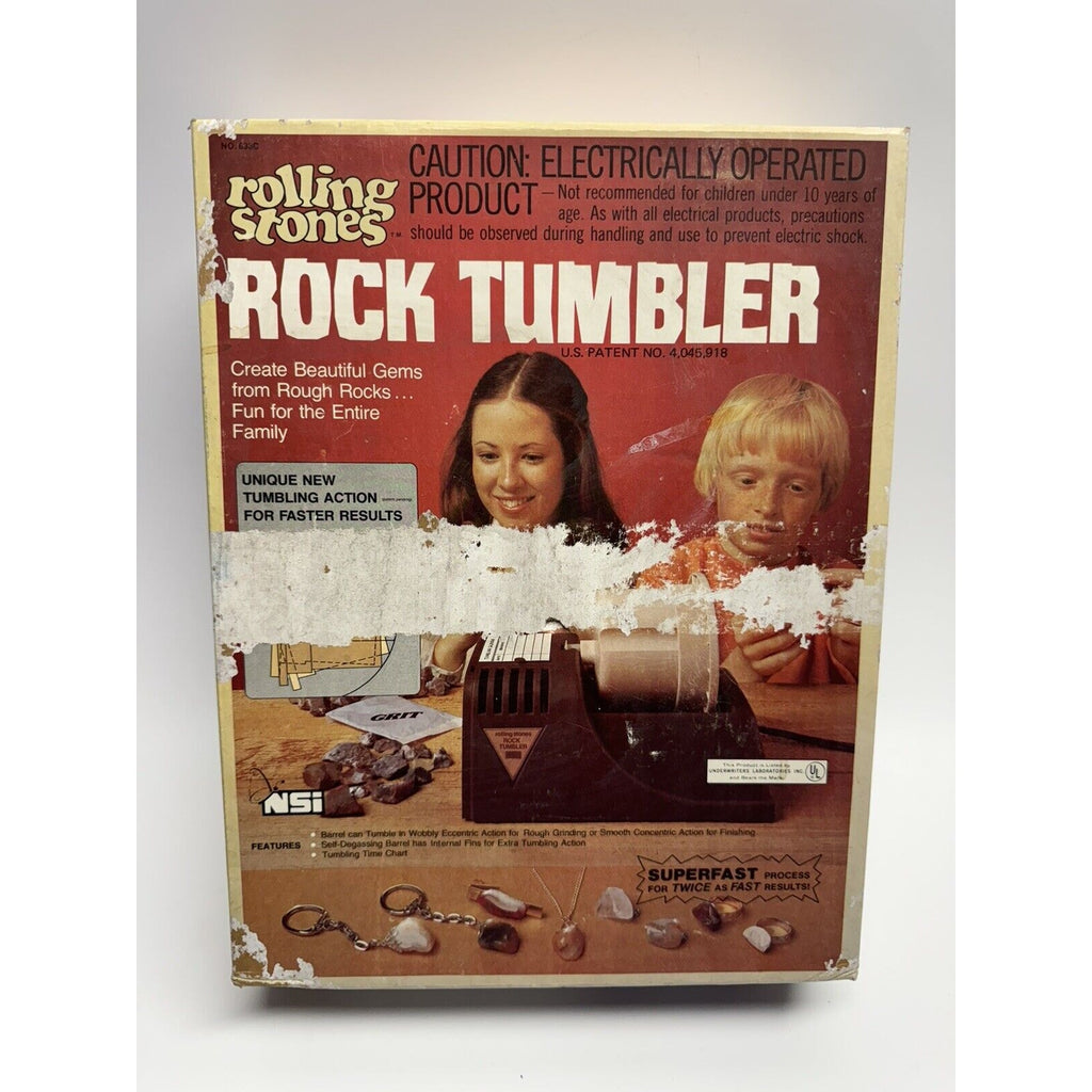 VINTAGE NOS NSI Rolling Stones Rock Tumbler 1997 NO.633C