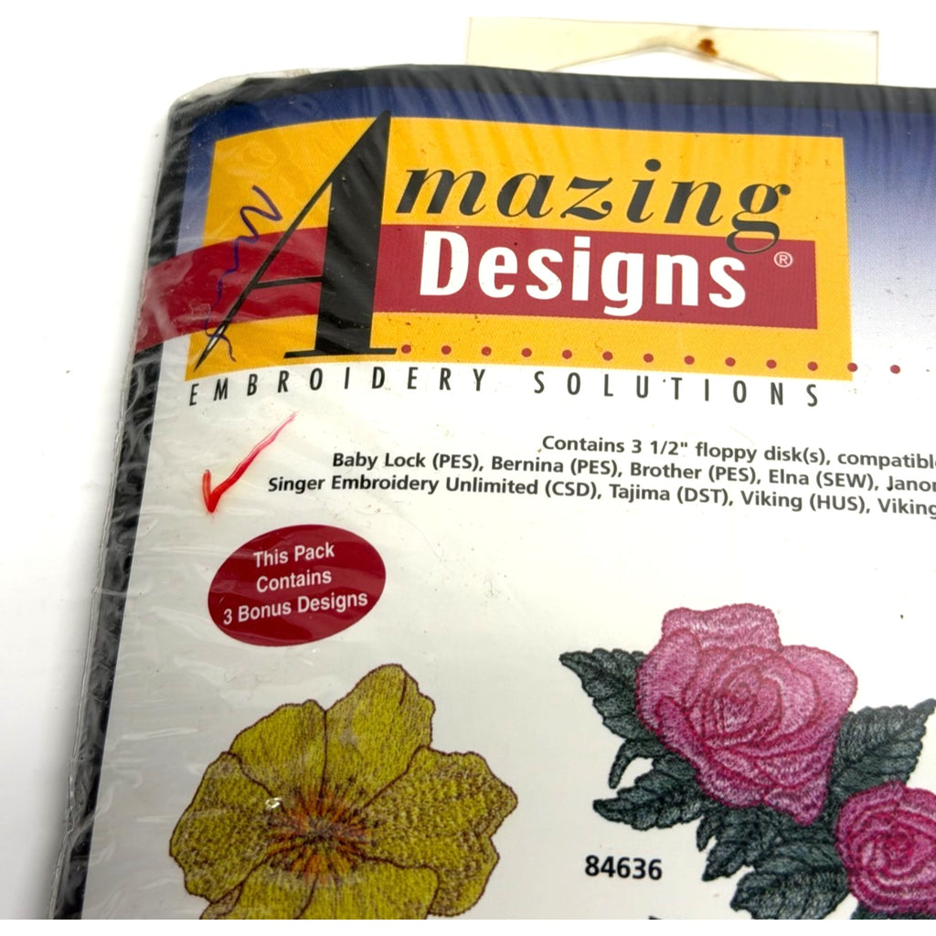 Vintage NEW Amazing Designs Floppy Disk AD1310