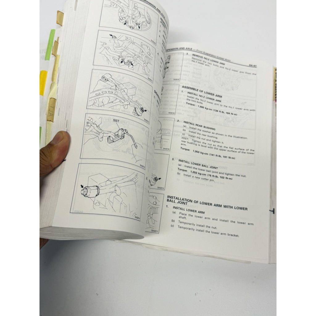 VINTAGE 1991 Toyota Previa Repair Manual OEM RM178U